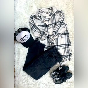 Plaid Boyfriend flannel